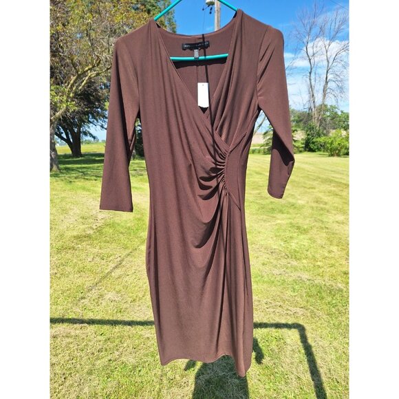 White House Black Market Dresses & Skirts - White House Black Market Womens Brown Casual Dress XS